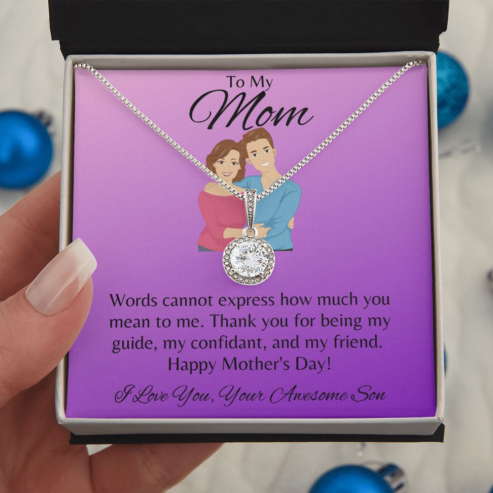 Happy Mother's Day ~ From Your Son ~ Eternal Hope Necklace