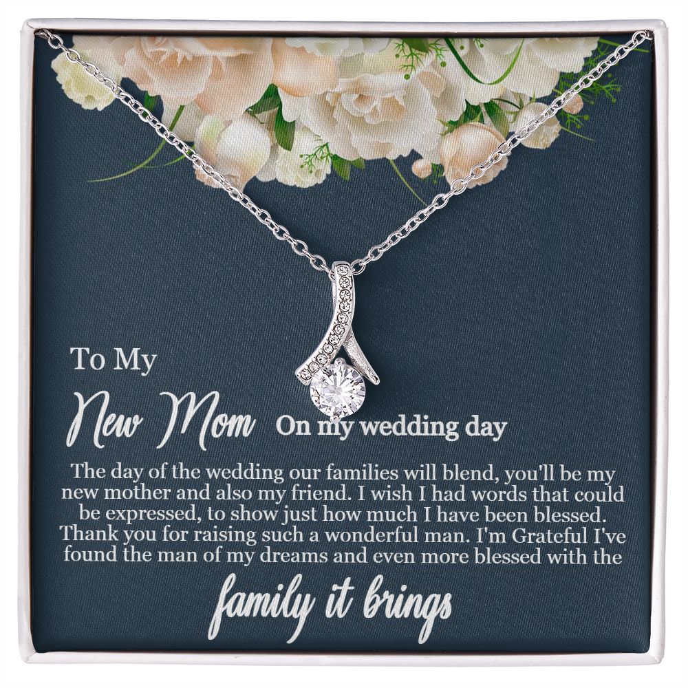 To My New Mom On My Wedding Day - To Mother In Law From Daughter In Law